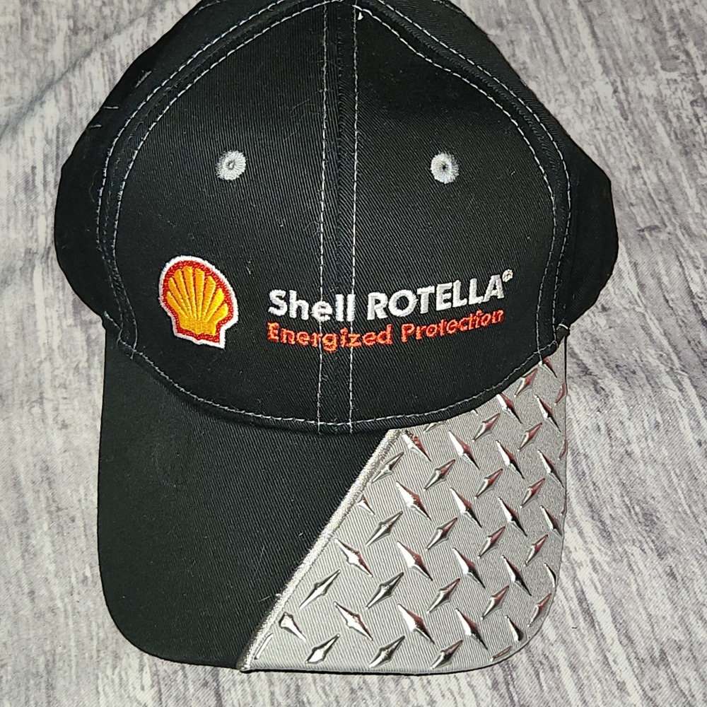 Shell‎ Rotella Energized Protection Black Diamond Plate Hat Cap